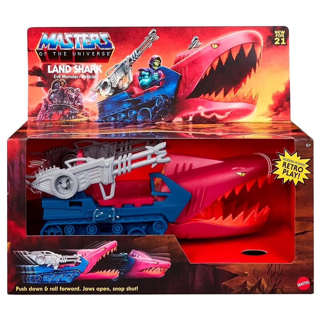 Masters of the Universe Origins: Land Shark figuur 14cm цена и информация | Poiste mänguasjad | kaup24.ee