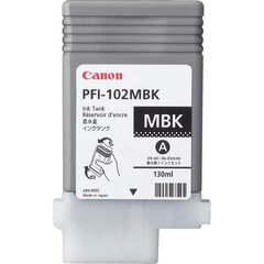 INK CARTRIDGE BLACK PFI-102MBK/0894B001 CANON цена и информация | Картриджи для струйных принтеров | kaup24.ee