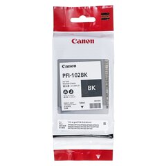 Canon tindikassett PFI102 PFI-102 Tank BK - hind ja info | Tindiprinteri kassetid | kaup24.ee