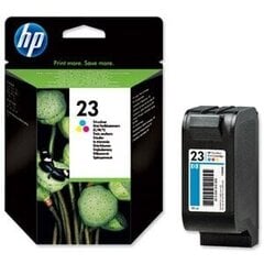 Струйный картридж Hp No.23 (C1823D), трехцветный цена и информация | Картриджи для струйных принтеров | kaup24.ee