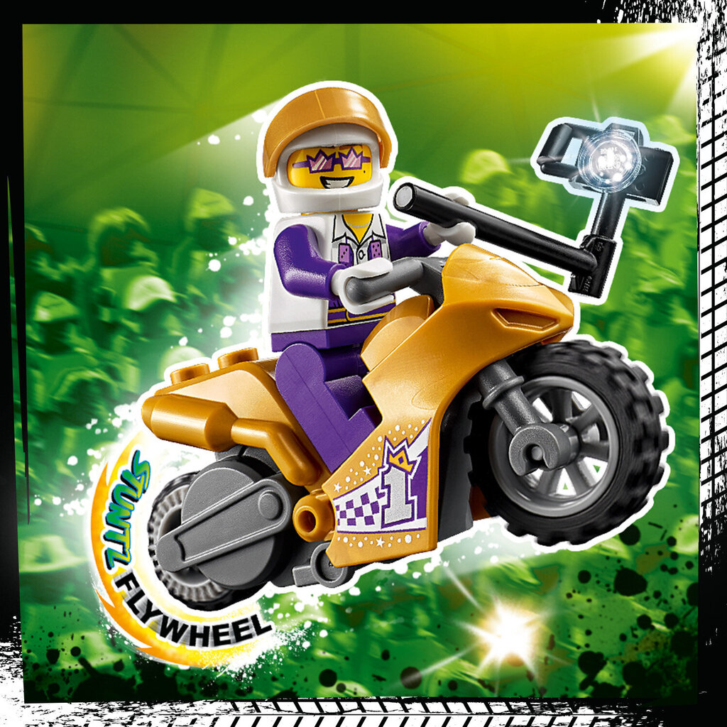 60309 LEGO® City Trikkmootorratas selfide tegemiseks цена и информация | Klotsid ja konstruktorid | kaup24.ee