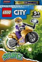 60309 LEGO® City Trikkmootorratas selfide tegemiseks цена и информация | Конструкторы и кубики | kaup24.ee