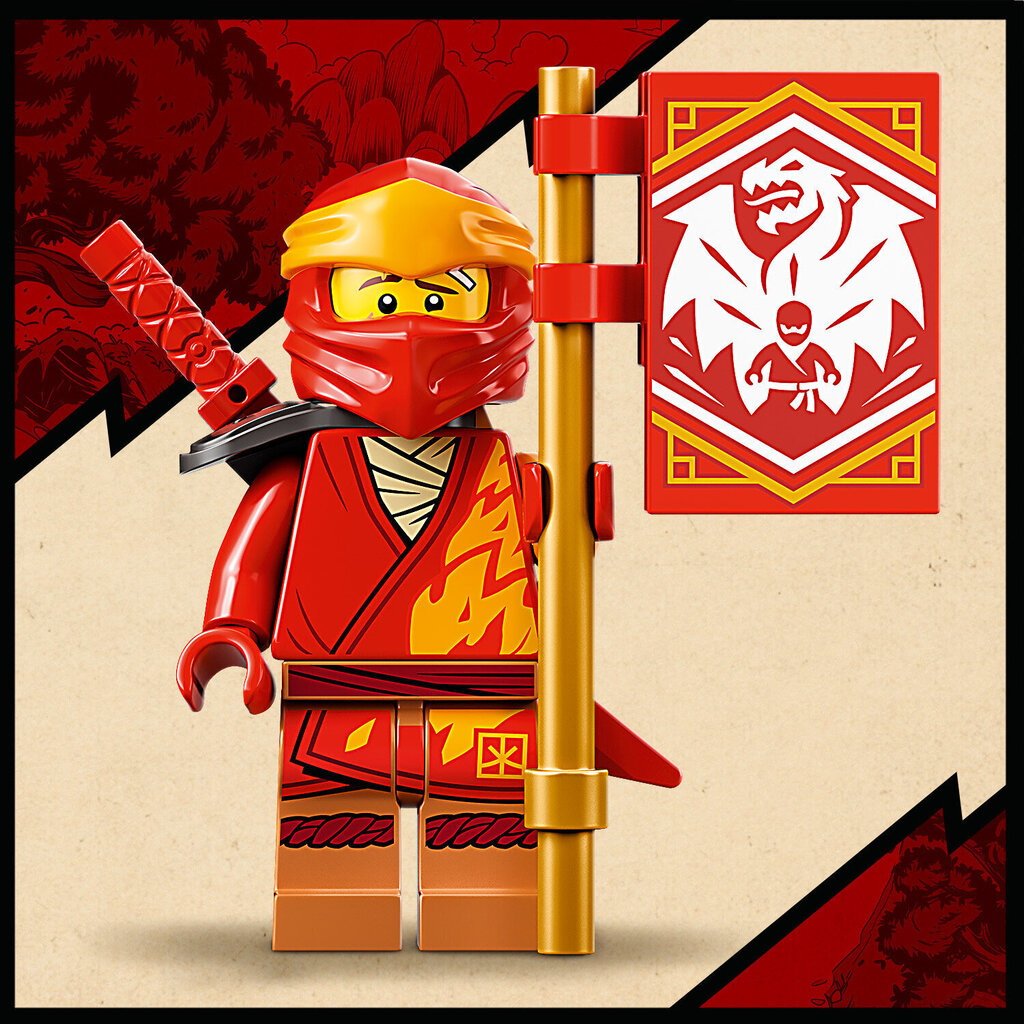 71762 LEGO® NINJAGO Kai tule draakon цена и информация | Klotsid ja konstruktorid | kaup24.ee