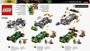 71763 LEGO® NINJAGO Lloydi võidusõiduauto hind ja info | Klotsid ja konstruktorid | kaup24.ee