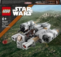 75321 LEGO® Star Wars Mandalorian Razor Crest mikrovõitleja цена и информация | Конструкторы и кубики | kaup24.ee