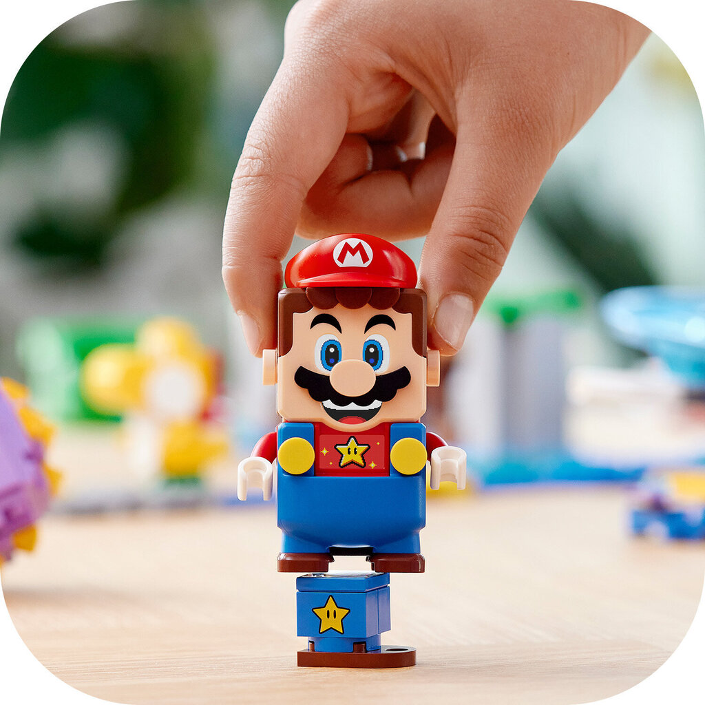 Конструктор LEGO® 71400 Super Mario: Пляжная карусель для большого ежа:  дополнительный набор цена | kaup24.ee