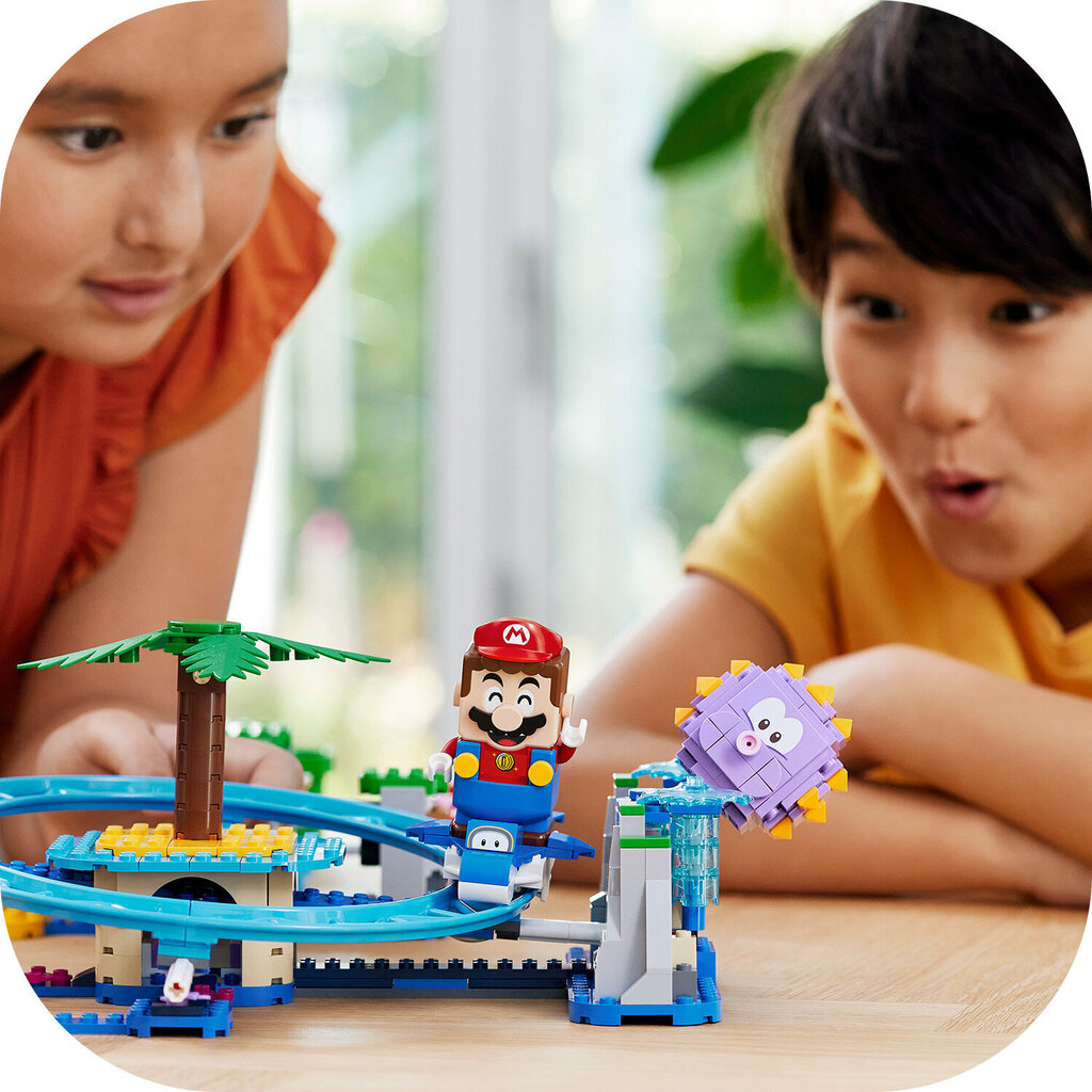 71400 LEGO® Super Mario Big Urchin rannakarusselli lisakomplekt цена и информация | Klotsid ja konstruktorid | kaup24.ee