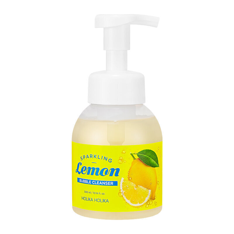 Meigieemaldaja Holika Holika Carbonic Acid Lemon Bubble Cleanser, 300 ml hind ja info | Näopuhastusvahendid | kaup24.ee