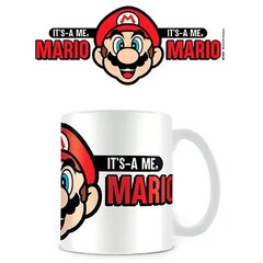 Nintendo kruus Super Mario Its A Me Mario цена и информация | Стаканы, фужеры, кувшины | kaup24.ee