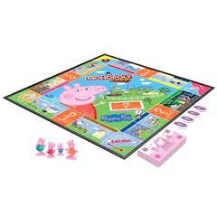 Испанская настольная игра «Peppa Pig Monopoly» (Монополия: Свинка Пеппа) цена и информация | Настольные игры, головоломки | kaup24.ee