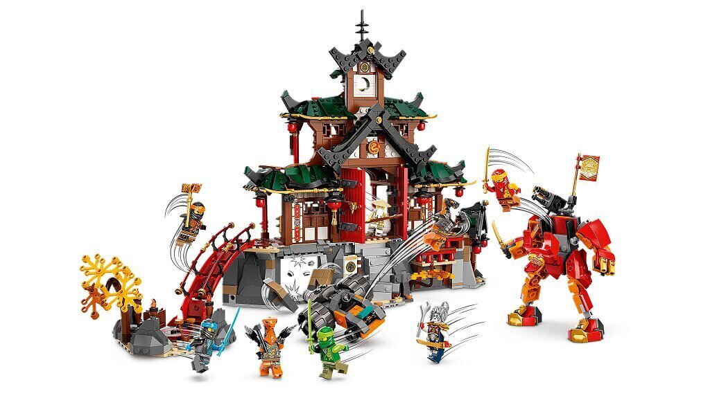 71767 LEGO® NINJAGO Ninja koolituse pühamu цена и информация | Klotsid ja konstruktorid | kaup24.ee