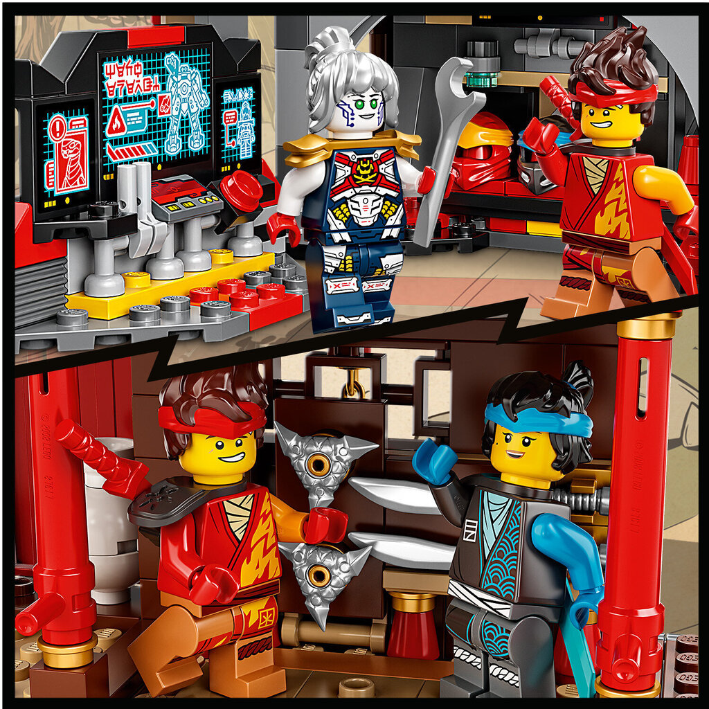 71767 LEGO® NINJAGO Ninja koolituse pühamu цена и информация | Klotsid ja konstruktorid | kaup24.ee