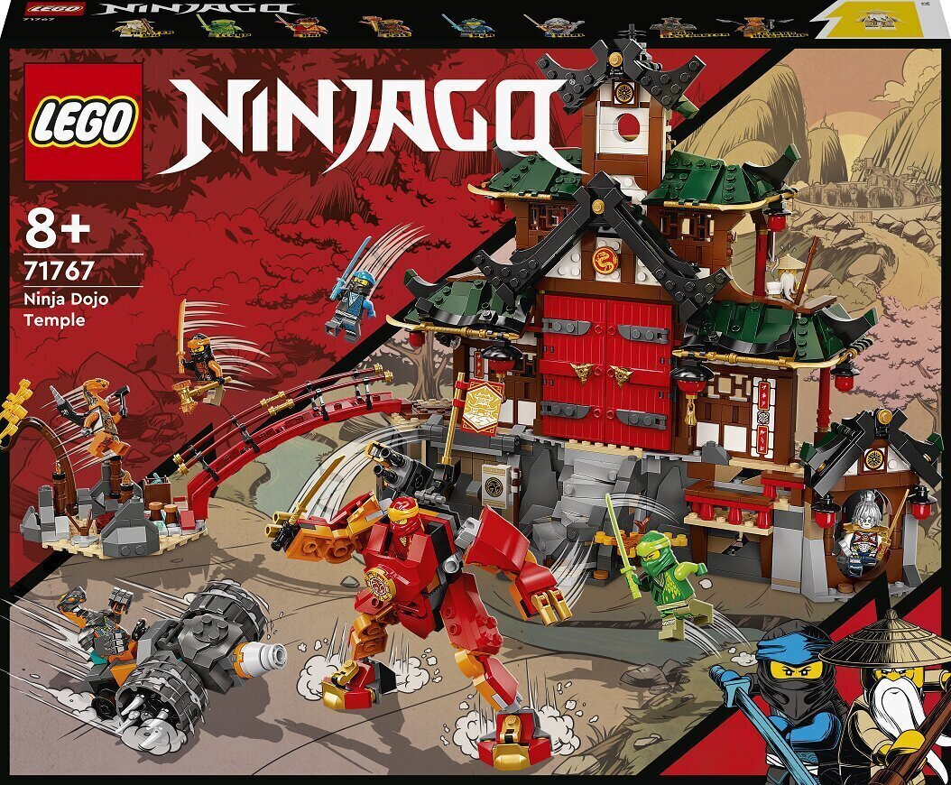 71767 LEGO® NINJAGO Ninja koolituse pühamu цена и информация | Klotsid ja konstruktorid | kaup24.ee