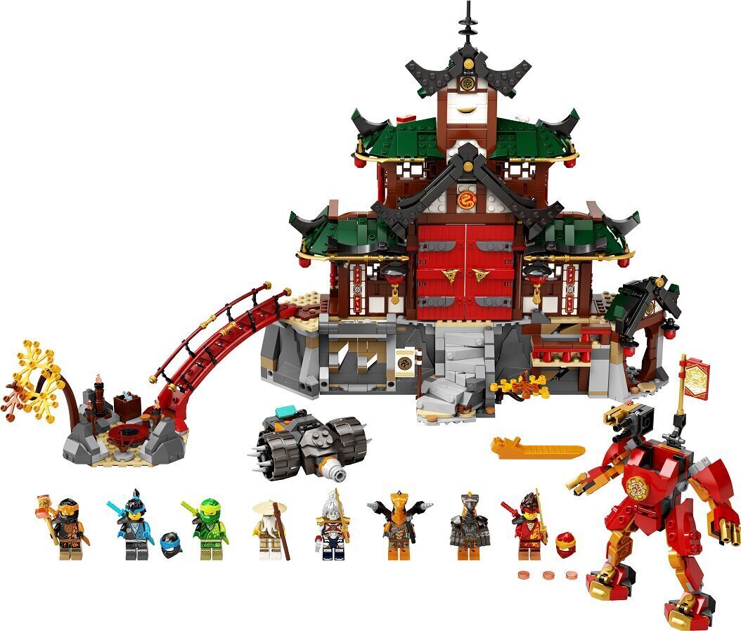 71767 LEGO® NINJAGO Ninja koolituse pühamu цена и информация | Klotsid ja konstruktorid | kaup24.ee