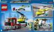 60343 LEGO® City Päästehelikopteri transporter hind ja info | Klotsid ja konstruktorid | kaup24.ee