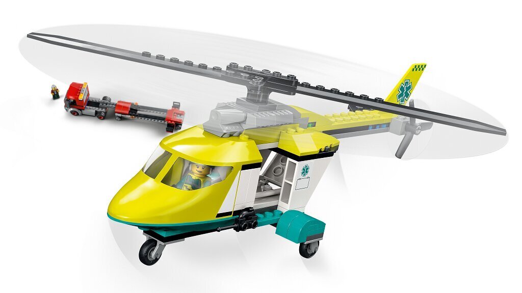 60343 LEGO® City Päästehelikopteri transporter hind ja info | Klotsid ja konstruktorid | kaup24.ee