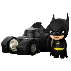 Batman 1989 Batman Batmobile'iga Cosbaby figuur 10cm hind ja info | Poiste mänguasjad | kaup24.ee