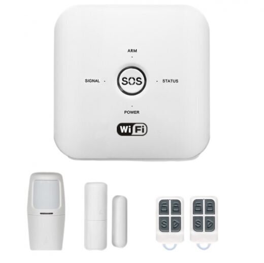 Turvasignalisatsiooni komplekt WL-HS-10GDT, WiFi + Gsm цена и информация | Signalisatsioon | kaup24.ee