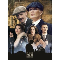 Пазл по мотивам сериала Острые козырьки (Peaky Blinders), 500 деталей цена и информация | Пазлы | kaup24.ee