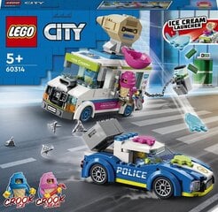 60314 LEGO® City Police Погоня полиции за грузовиком с мороженым цена и информация | Конструкторы и кубики | kaup24.ee