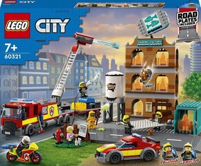 60321 LEGO® City Tuletõrjekomando цена и информация | Конструкторы и кубики | kaup24.ee