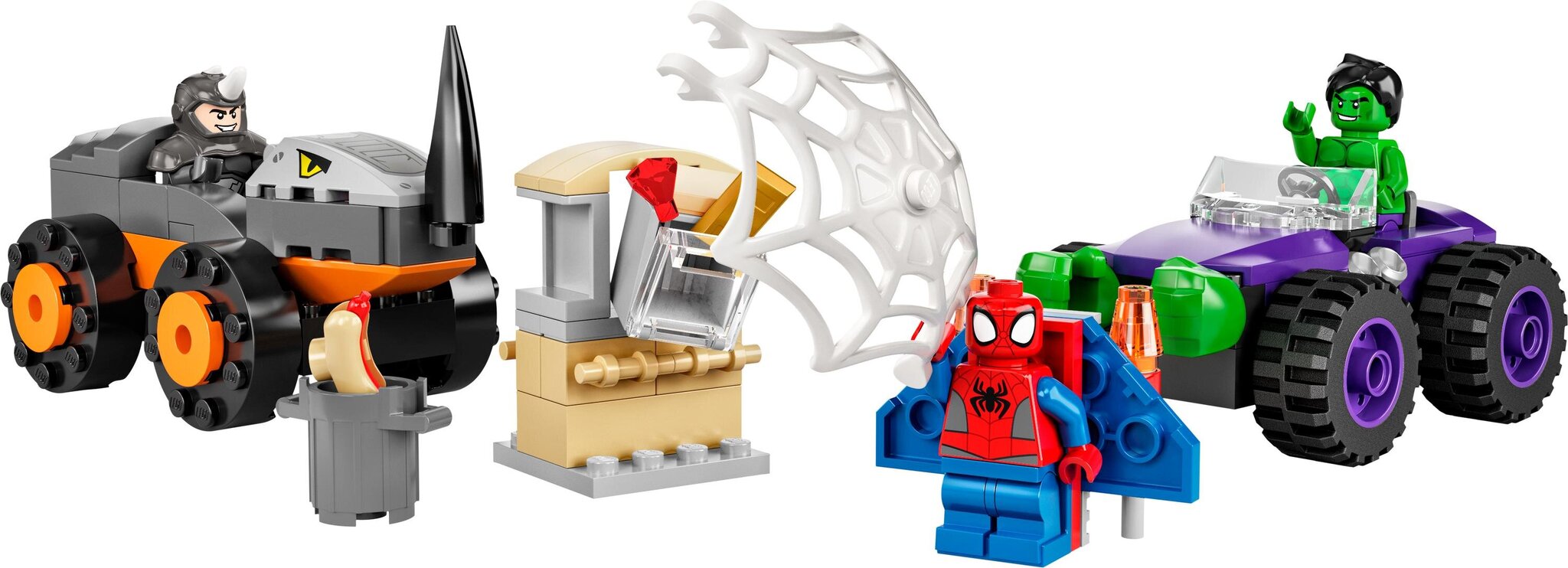 10782 LEGO® Super Heroes Marvel Hulk ninasarviku veoautoga цена и информация | Klotsid ja konstruktorid | kaup24.ee