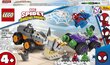 10782 LEGO® Super Heroes Marvel Hulk ninasarviku veoautoga hind ja info | Klotsid ja konstruktorid | kaup24.ee