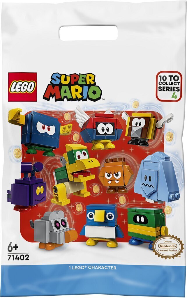 71402 LEGO® Super Mario tegelaskujud 4 seeria цена и информация | Klotsid ja konstruktorid | kaup24.ee