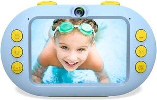 AgfaPhoto Realikids Water Proof, Blue цена и информация | Цифровые фотоаппараты | kaup24.ee