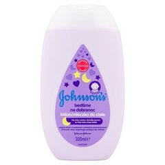 Ihupiim Johnsons Bedtime Lotion, 300 ml цена и информация | Косметика для мам и детей | kaup24.ee