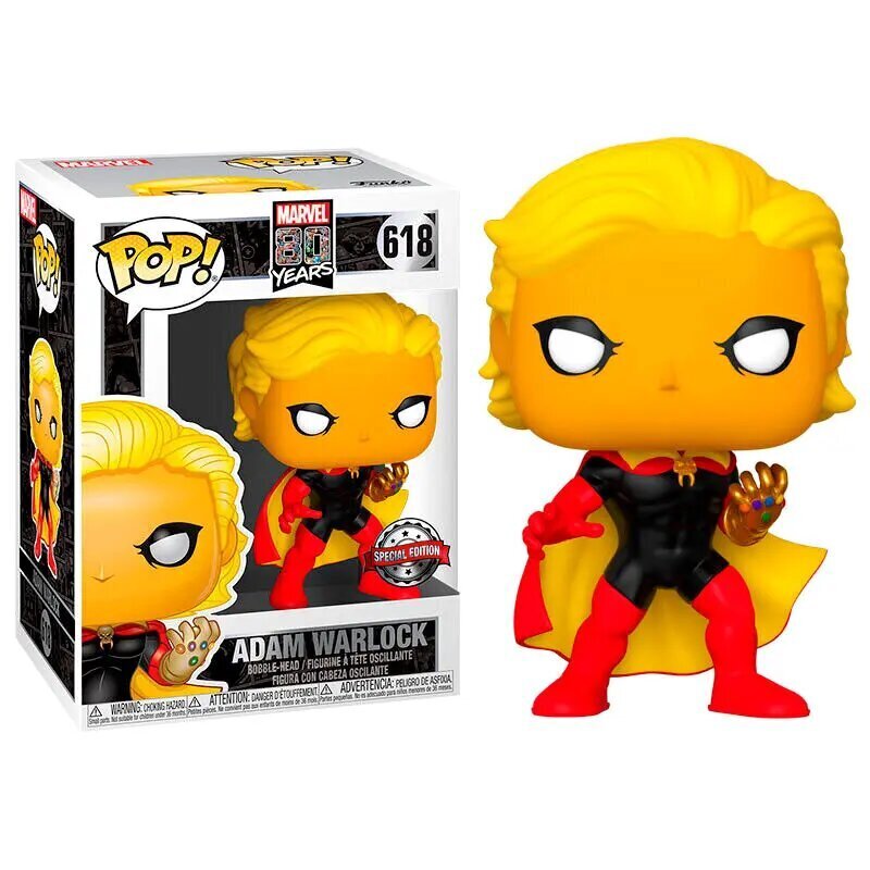 POP eksklusiivne mänguasi figuur Marvel 80s esmakordne ilmumine Adam Warlock hind ja info | Tüdrukute mänguasjad | kaup24.ee