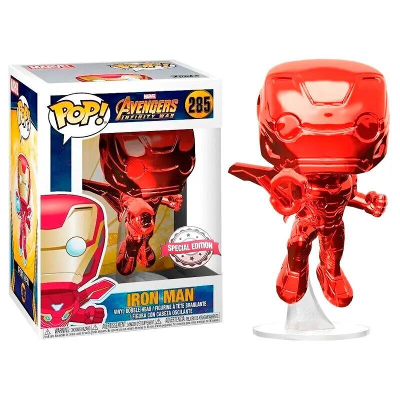 POP eksklusiivne mänguasi figuur Marvel Avengers Infinity War Raudmees punane hind ja info | Tüdrukute mänguasjad | kaup24.ee
