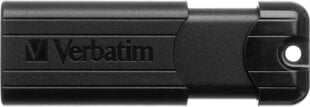 Mälupulk Verbatim - PinStripe USB 3.0 Drive 64 GB, must hind ja info | Mälupulgad | kaup24.ee
