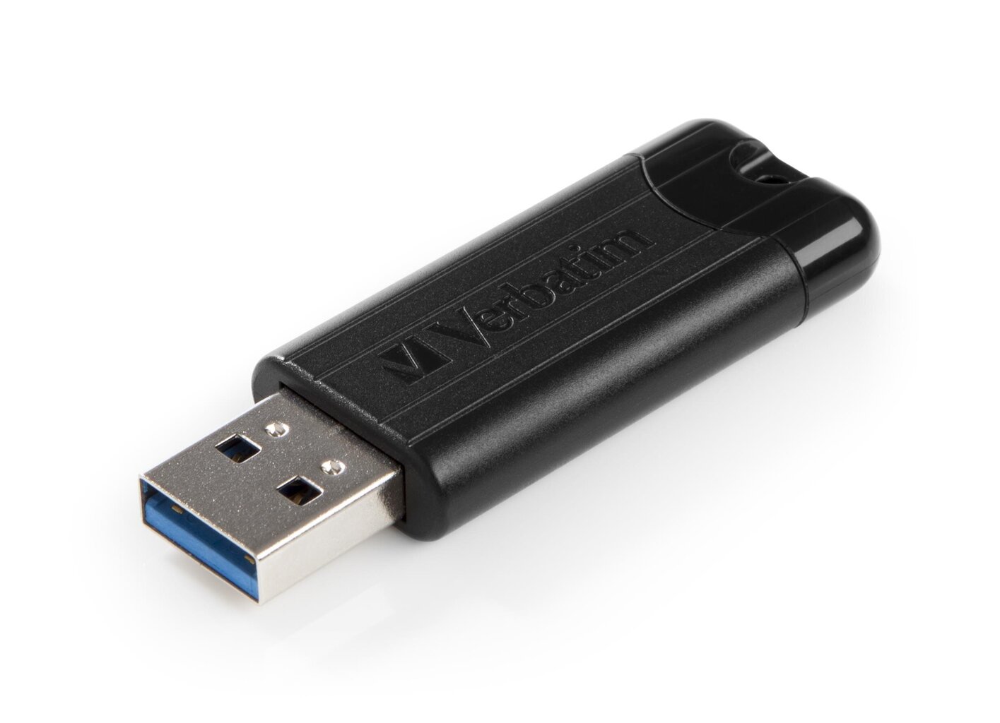 Mälupulk Verbatim - PinStripe USB 3.0 Drive 64 GB, must цена и информация | Mälupulgad | kaup24.ee