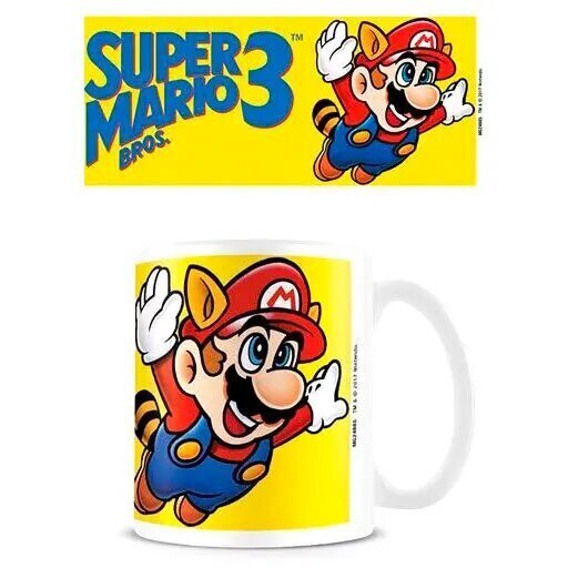 Nintendo kruus Super Mario Bros 3 цена и информация | Klaasid, tassid ja kannud | kaup24.ee