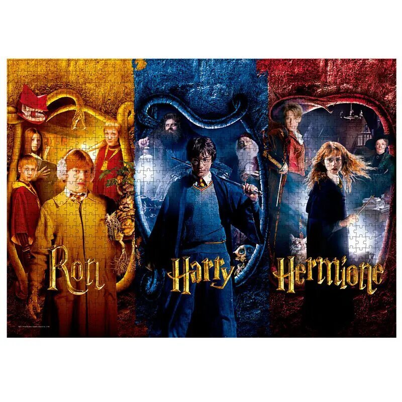 Harry Potter pusle 1000 tk Ron, Harry, Hermione цена и информация | Pusled | kaup24.ee