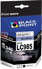 Black Point Brother BPB LC985XLBK hind ja info | Tindiprinteri kassetid | kaup24.ee