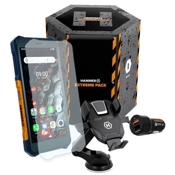 MyPhone Hammer Iron 3 Extreme Pack 16GB Dual SIM Orange цена и информация | Telefonid | kaup24.ee
