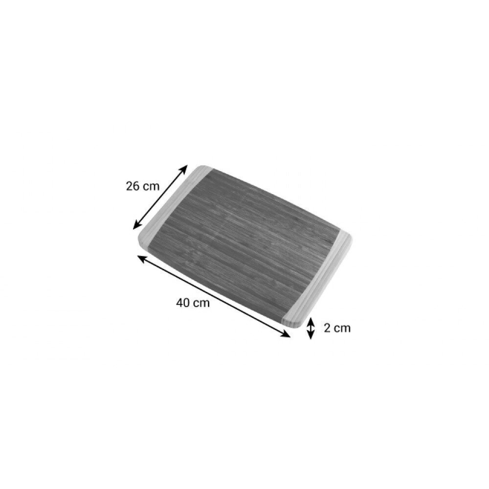 Lõikelaud Tescoma Bamboo, 40x26 cm hind ja info | Lõikelauad | kaup24.ee