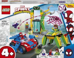 10783 LEGO® Marvel Человек-Паук в лаборатории Доктора Осьминога цена и информация | Конструкторы и кубики | kaup24.ee