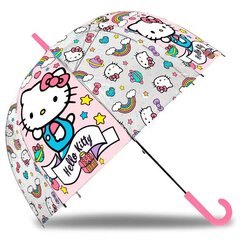 Hello Kitty automaatne kuppel vihmavari 45cm 4897 hind ja info | Naiste vihmavarjud | kaup24.ee