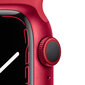 Apple Watch Series 7 GPS + Cellular, 45mm (PRODUCT)RED Aluminium Case ,(PRODUCT)RED Sport Band - MKJU3UL/A hind ja info | Nutikellad (smartwatch) | kaup24.ee