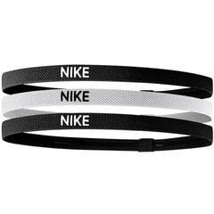 Nike Oбодки Elastic Headband 3Pk Black White цена и информация | Nike Духи, косметика | kaup24.ee