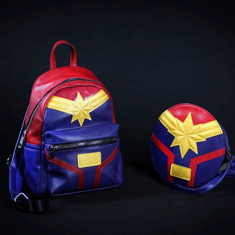 Marvel Kapten Marvel Seljakott 22cm hind ja info | Spordikotid, seljakotid | kaup24.ee