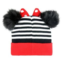 Disney kvaliteetne müts Jacquard Bobble Minni 11299 hind ja info | Tüdrukute mütsid, sallid, kindad | kaup24.ee