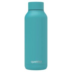 Бутылка Quokka Solid Bold, бирюзовая, 510 мл цена и информация | Бутылки для воды | kaup24.ee