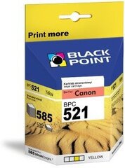 Black Point Canon BPC 521Y hind ja info | Tindiprinteri kassetid | kaup24.ee