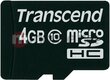 Transcend TS4GUSDC10 цена и информация | Mobiiltelefonide mälukaardid | kaup24.ee