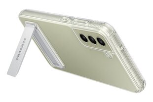 Samsung läbipaistev aluspinnakate Galaxy S21 FE läbipaistev EF-JG990CTEGWW цена и информация | Чехлы для телефонов | kaup24.ee