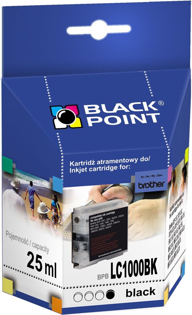 Black Point Brother BPB LC1000/970XLBK hind ja info | Tindiprinteri kassetid | kaup24.ee